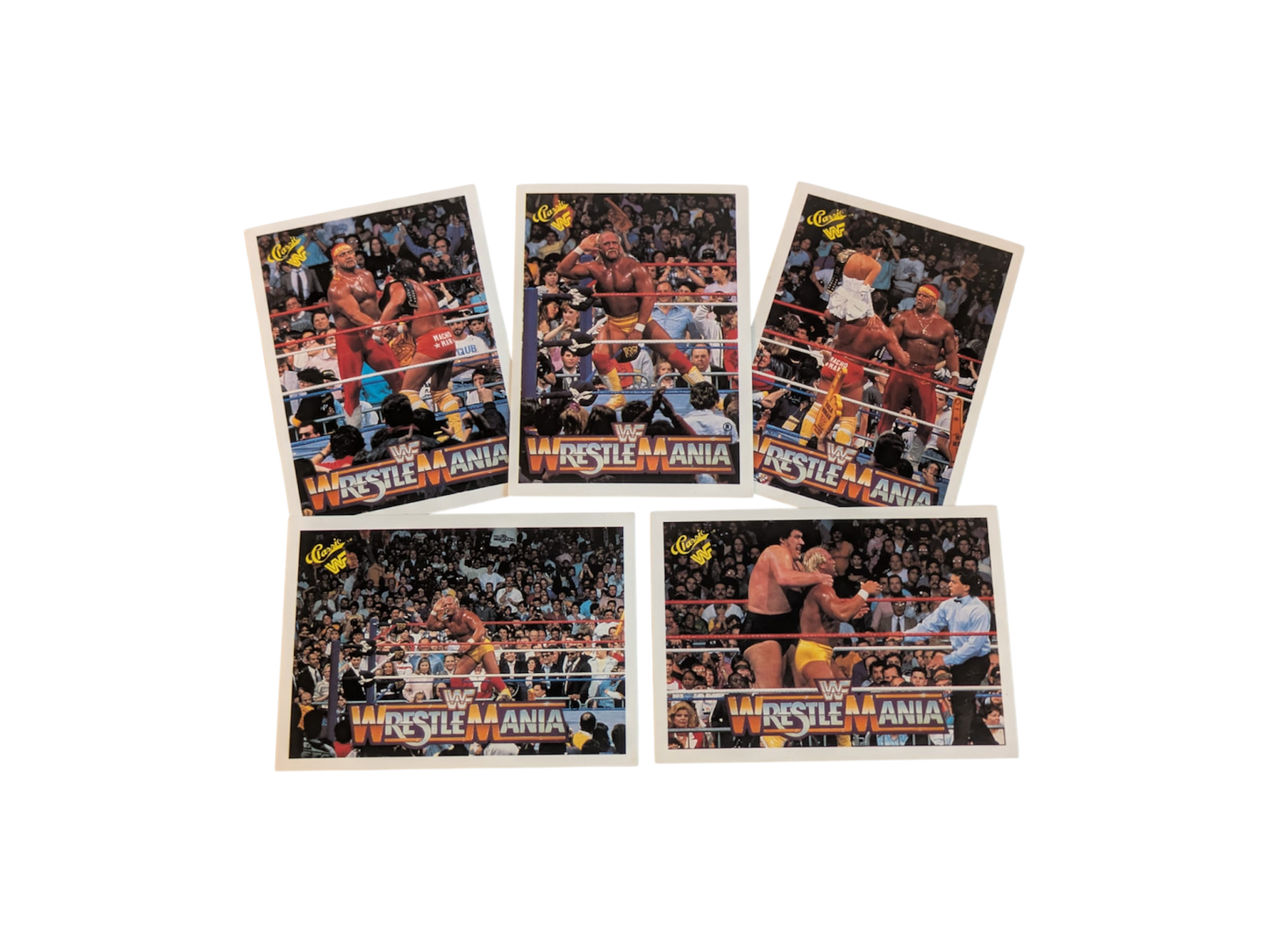 1990 TitanSports WWF Wrestle Mania IV Hulk Hogan Card Set