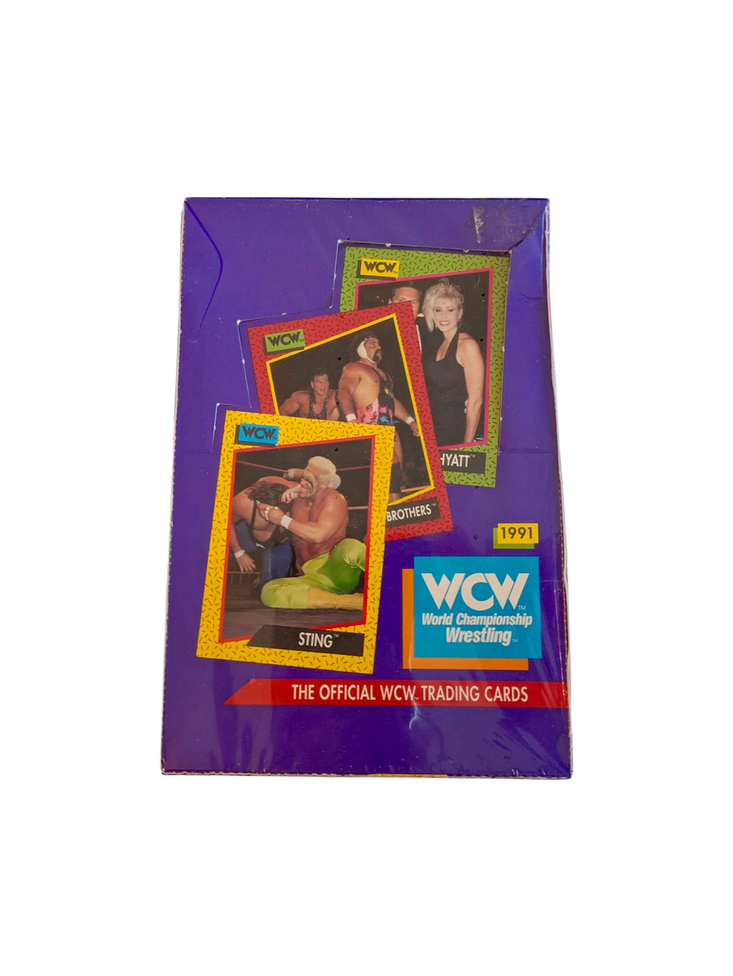 1990-1991 WWF Wrestling Hulk Hogan card set and WCW Hobby Box Bundle