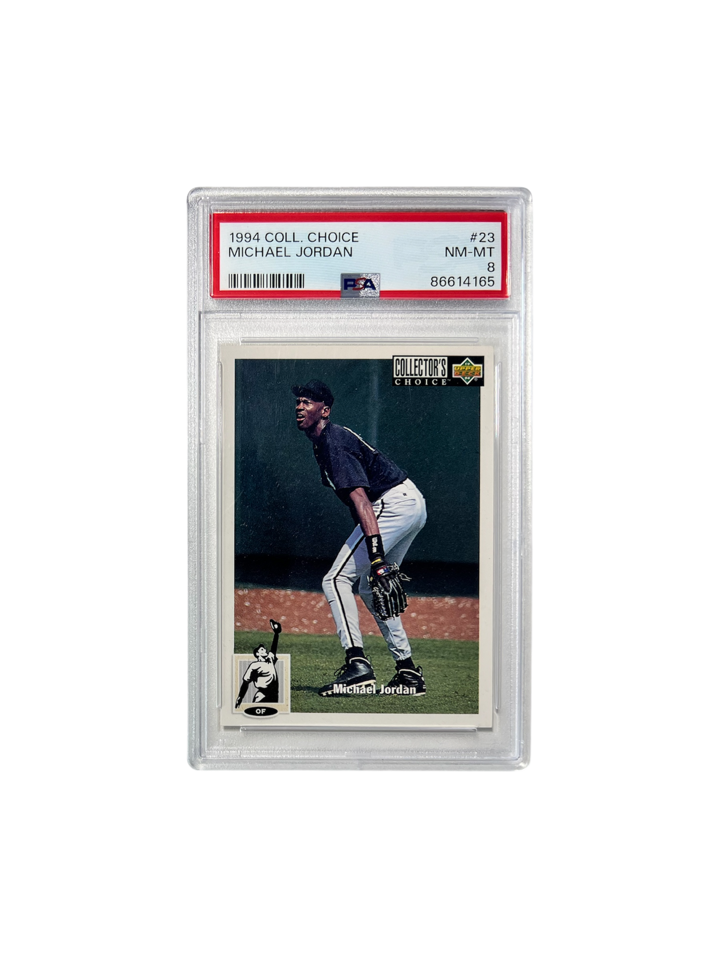 1994 Upper Deck Collector Choice Michael Jordan #23 PSA 8 card