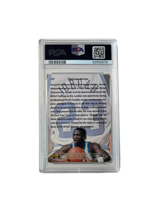 1998 Upper Deck SP Top Prospects Michael Jordan Phi Beta Jordan