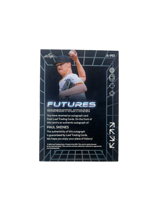 2024 Leaf Futures Paul Skenes AUTO 3/15