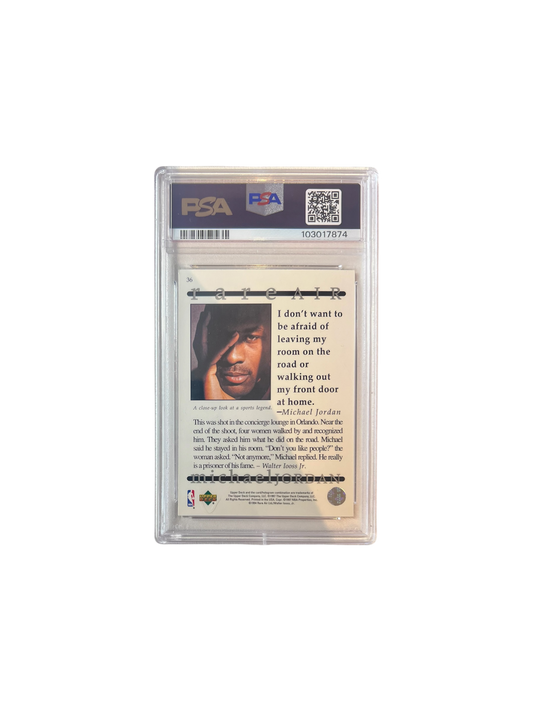 1997 Upper Deck Rare Air Michael Jordan #36 PSA Card