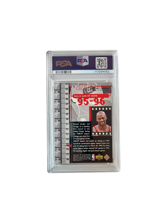 1998 Upper Deck MJ Living Legend Michael Jordan #95 PSA Card