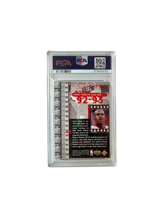 1998 Upper Deck MJ Living Legend Michael Jordan #63 PSA Card