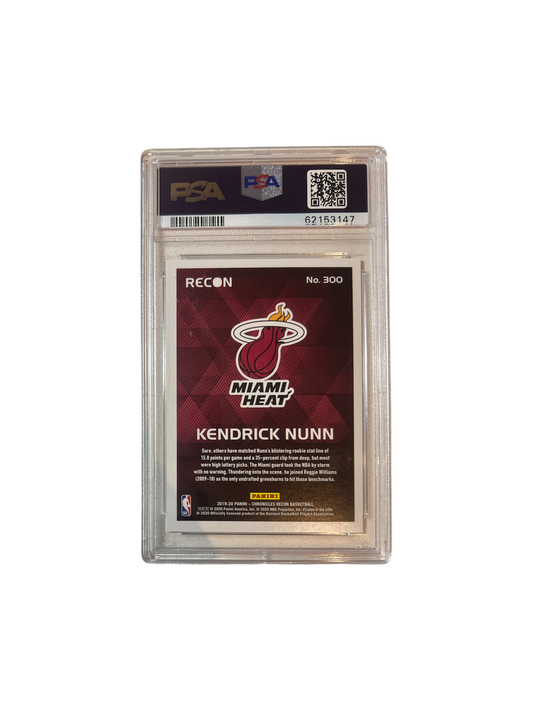2019 Panini Chronicles Kendrick Nunn Rookie RC PSA Card