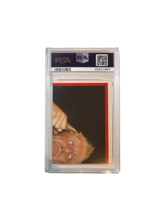 1985 Topps WWF Hulk Hogan Sticker PSA Card