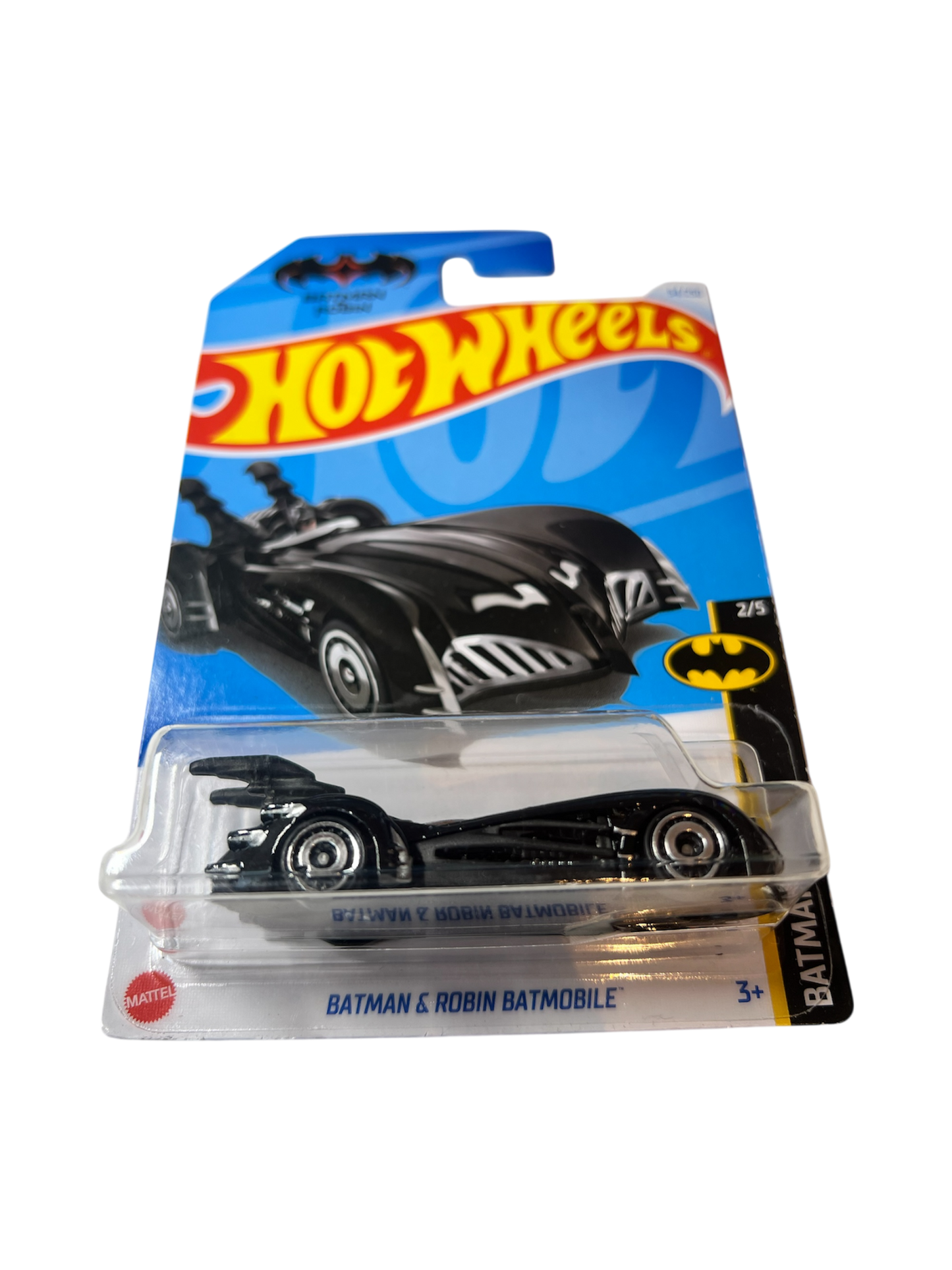 2021 Mattel Hot Wheels Batman & Robin Batmobile Car Model