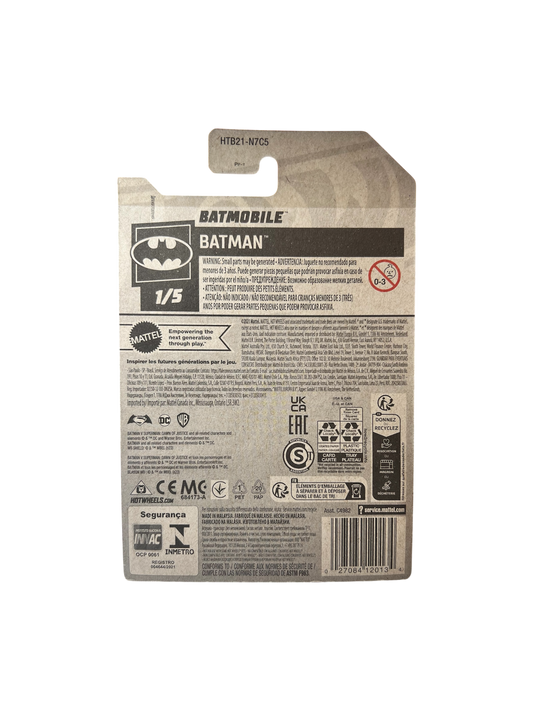 2021 Mattel Hot Wheels Batman vs Superman Batmobile Car Model