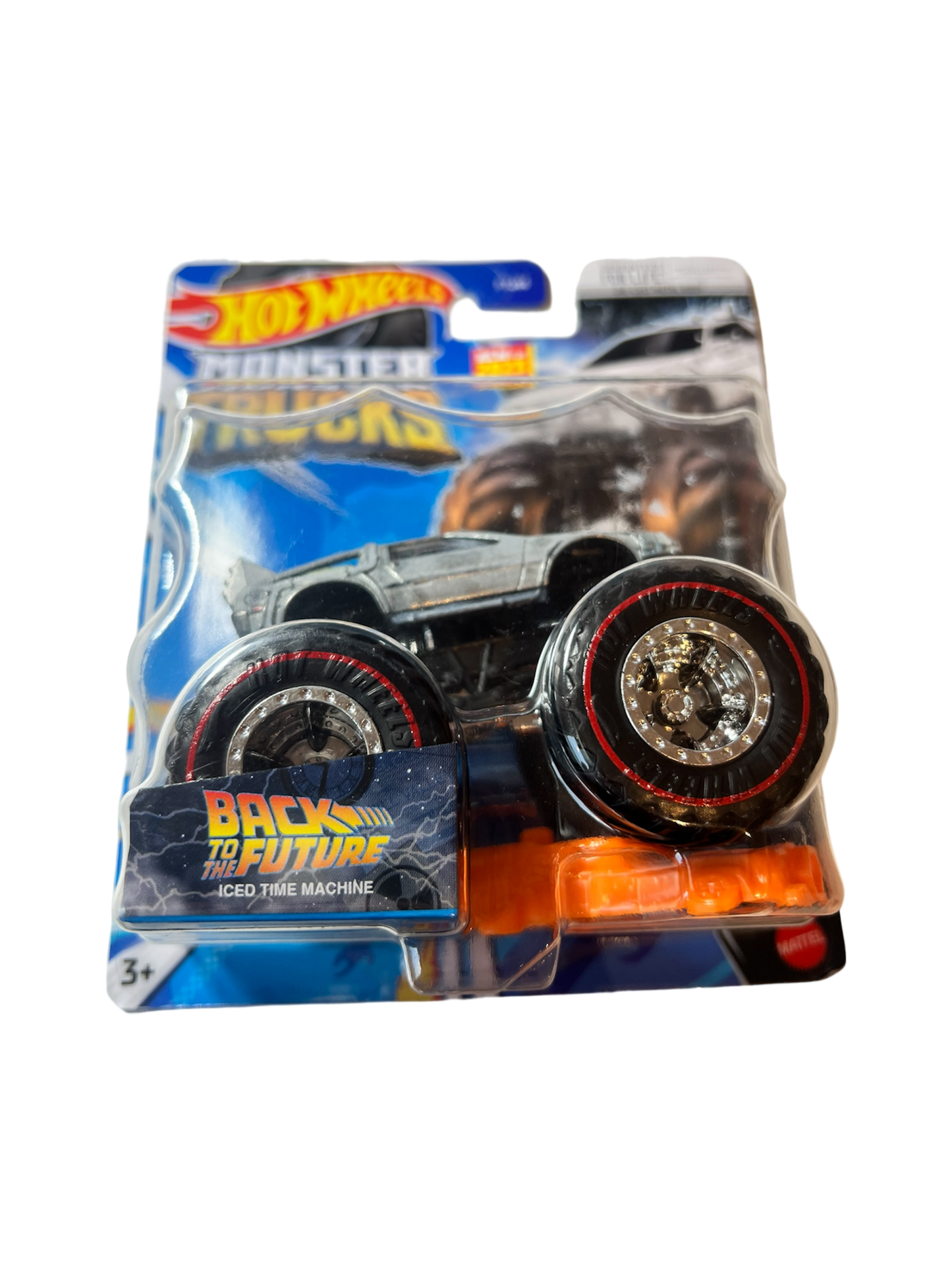 2023 Mattel Hot Wheels Monster Trucks Iced Time Machine Car Model