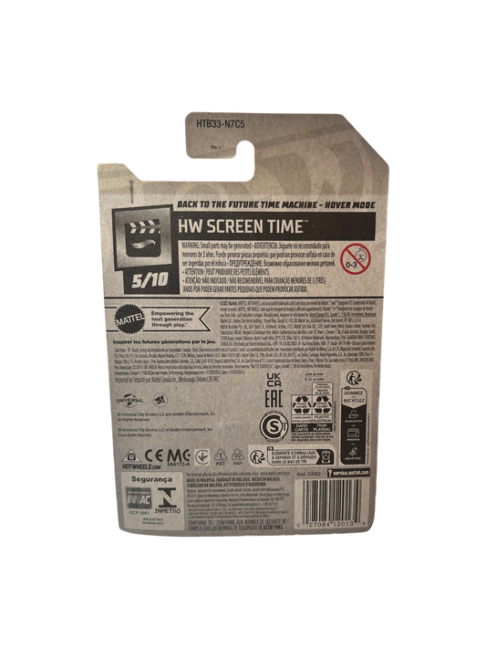 2021 Mattel Hot Wheels Back to the Future Dolorean Time Machine Car Model