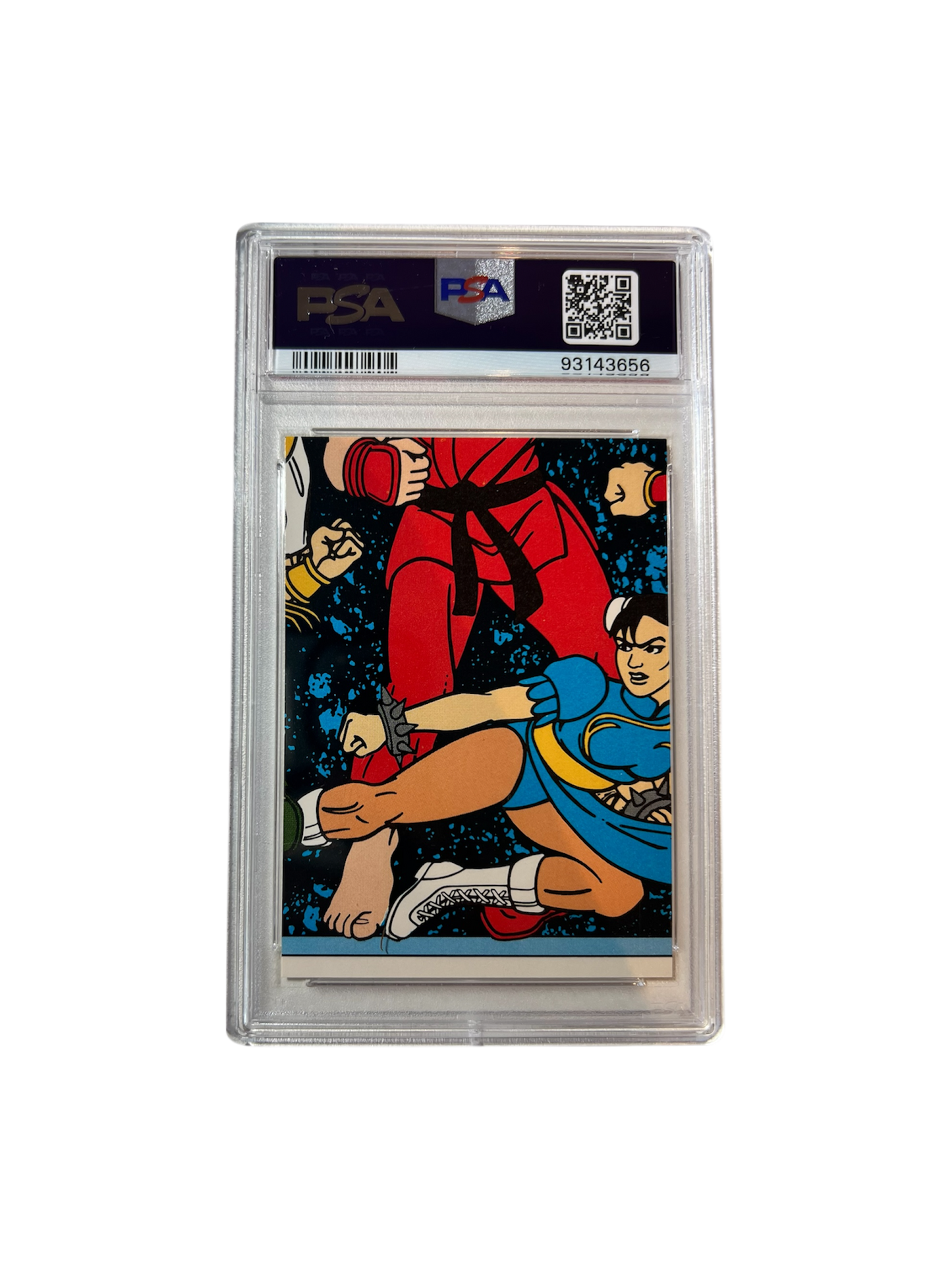 1993 Topps Street Fighter II Stickers #9 PSA Card