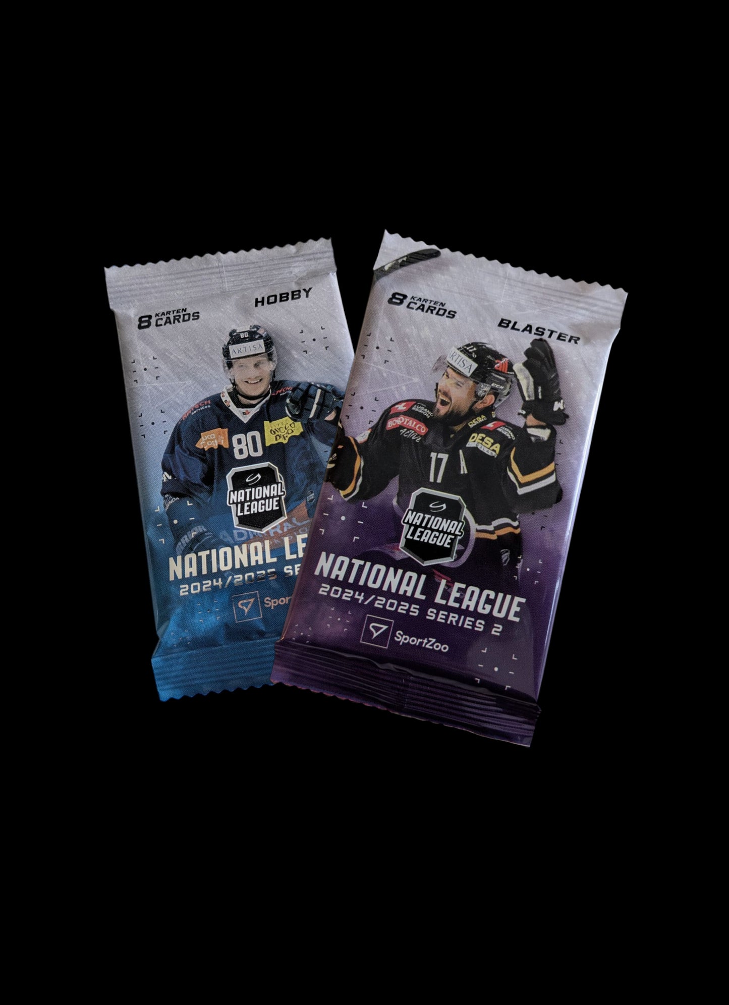 2025 SportZoo National League Series 2 Hockey Hobby + Blaster Pack Bundle