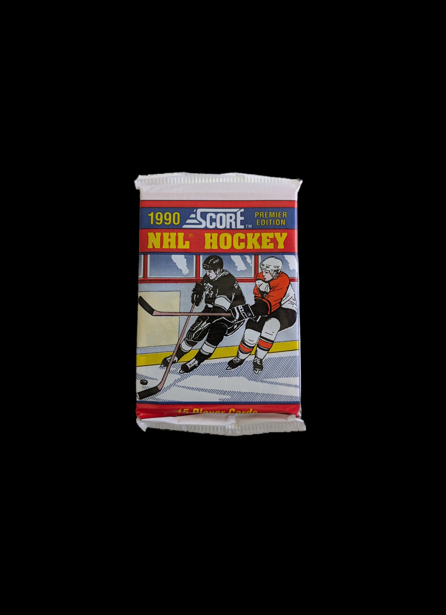 1990 Score NHL Hockey Premiere Edition Hobby Pack - Kings Cover