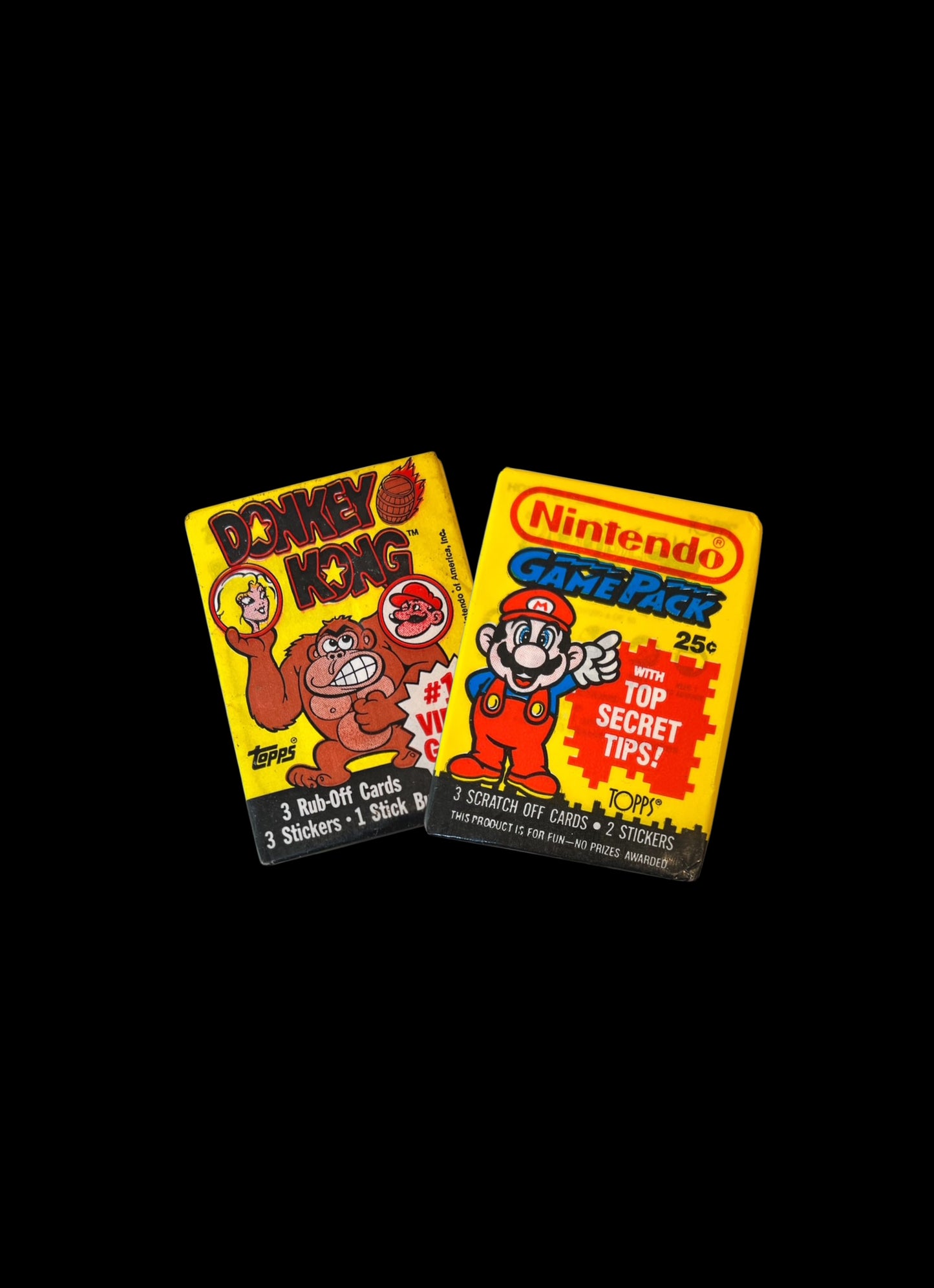 Topps Nintendo Video Game Super Mario v Donkey Kong 2 x Pack Bundle