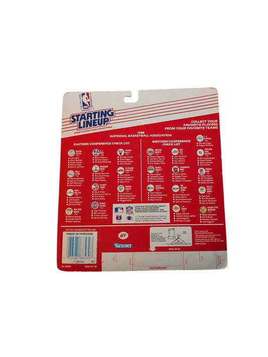 1996 Kenner Starting Lineup New York Knicks Patrick Ewing Action Figure with card