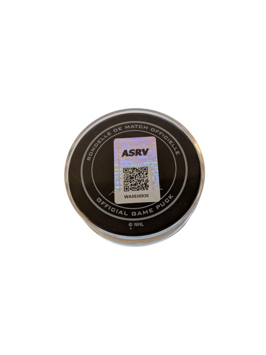 Pius Suter signed NHL Vancouver Canucks Puck