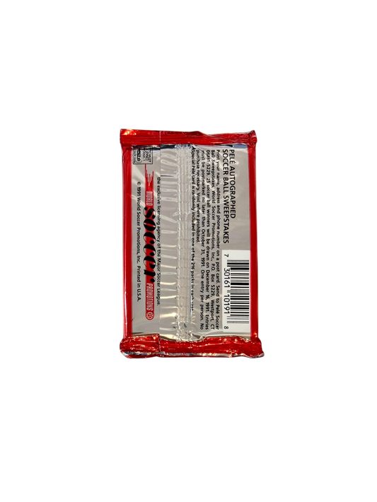 1991 World Soccer SOCCER SHOTS Premier Edition Card Pack