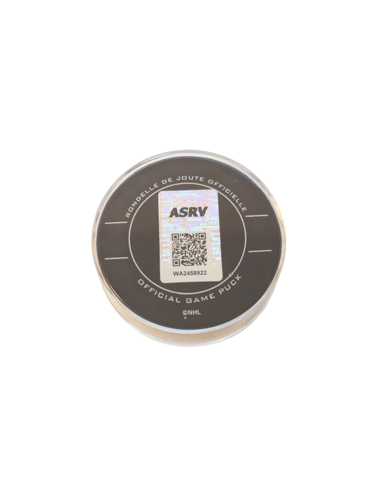 Kevin Fiala signed NHL Los Angeles Kings Puck