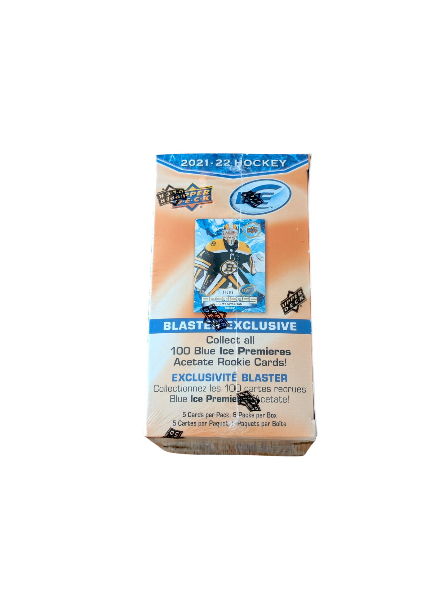 2021-22 Upper Deck NHL Ice Hockey Blaster Box