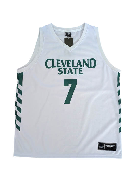Cleveland State Dayan Nessah NCAA signed White Jersey