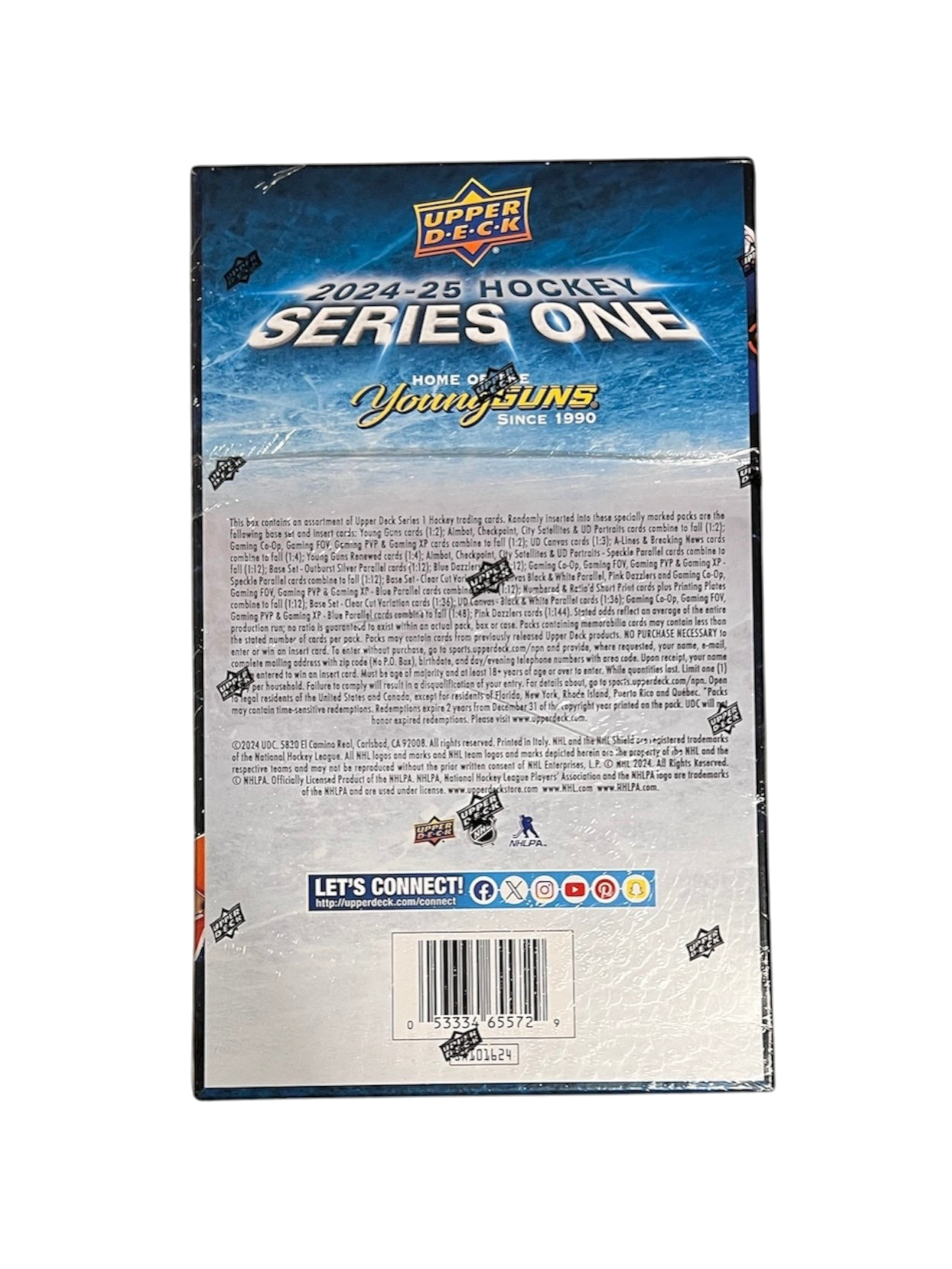 2025 Upper Deck NHL Series One Hockey Hobby Box