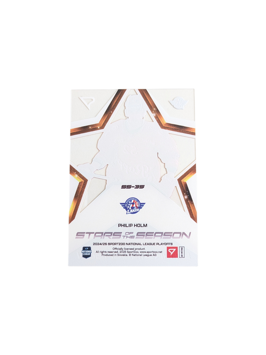 2025 SportZoo National League Rapperswil Philip Holm Auto 23/25 card