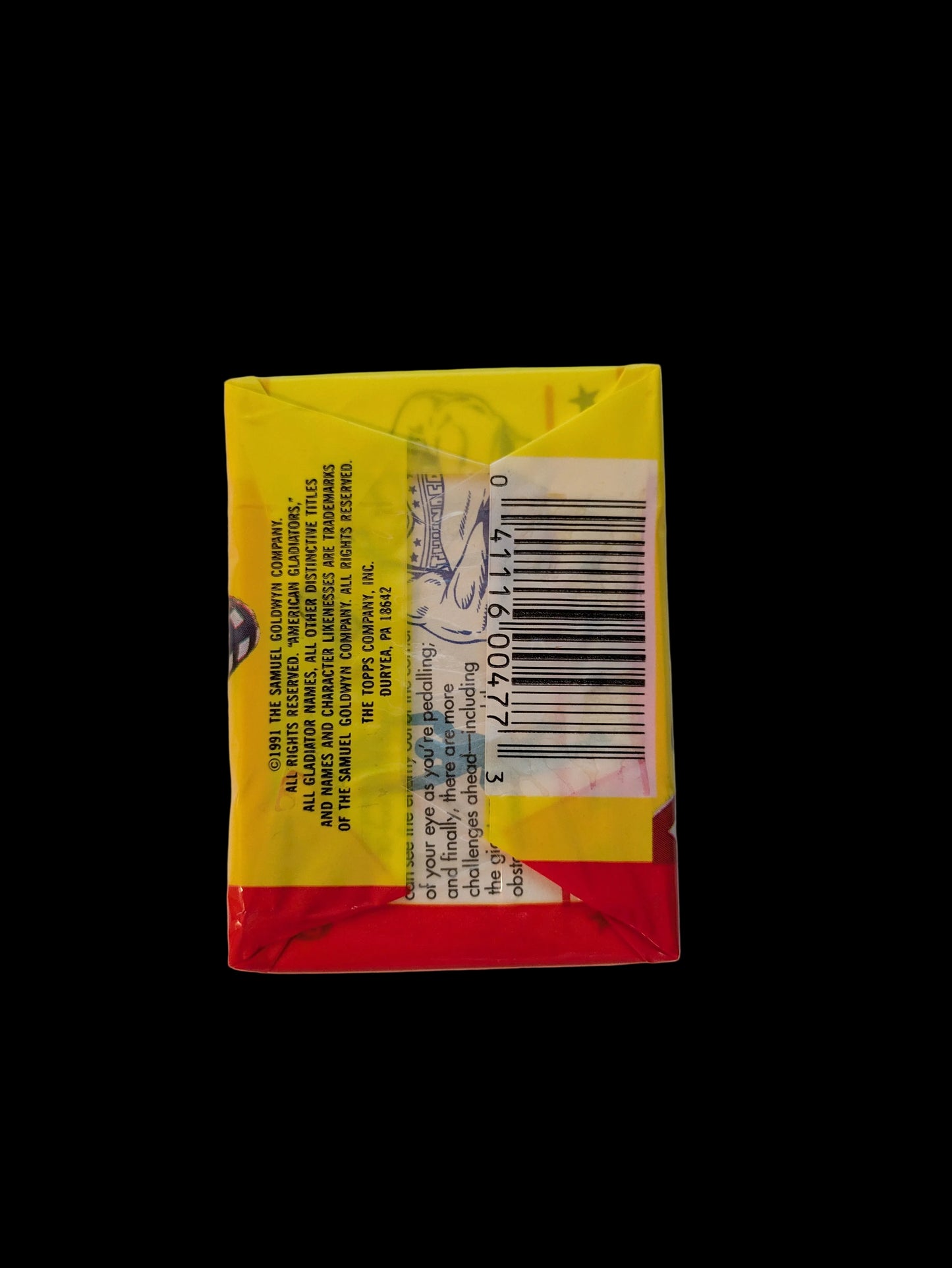 1991 Topps American Gladiators Card Pack