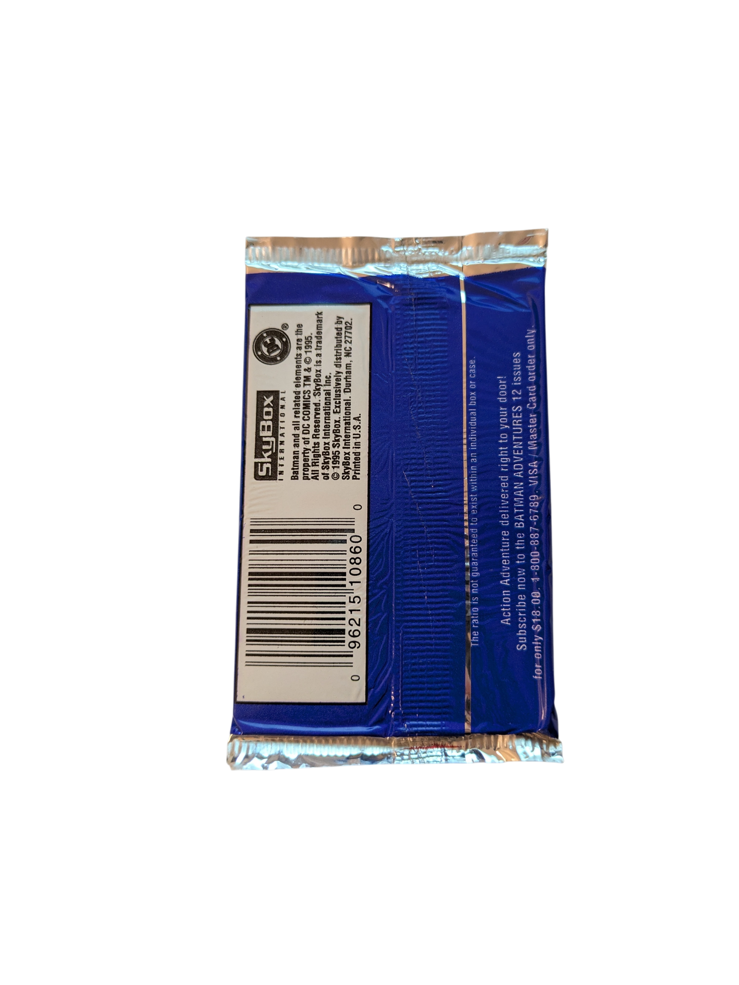 1995 Skybox The Adventures of Batman & Robin Trading Card Pack