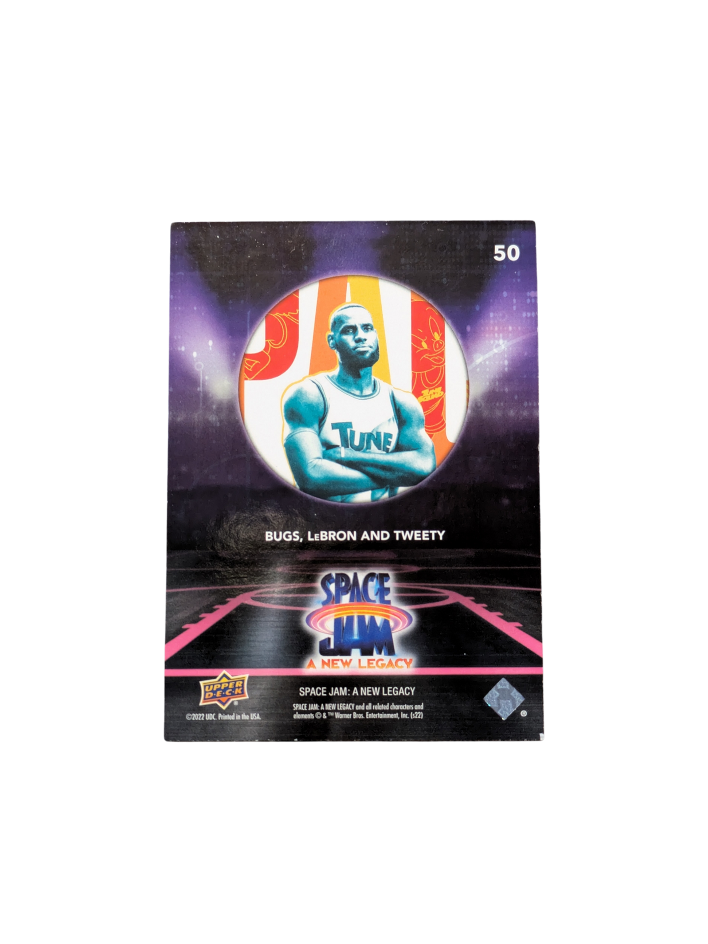 2022 Upper Deck Space Jam : A New Legacy LeBron James - Full Card Set (1-50)