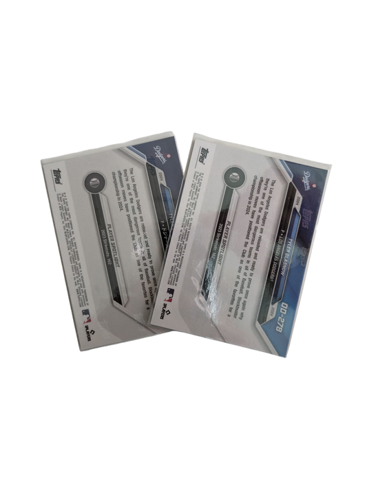 2024 Topps Now Los Angeles Dodgers Tyler Glasnow EN/JP Card