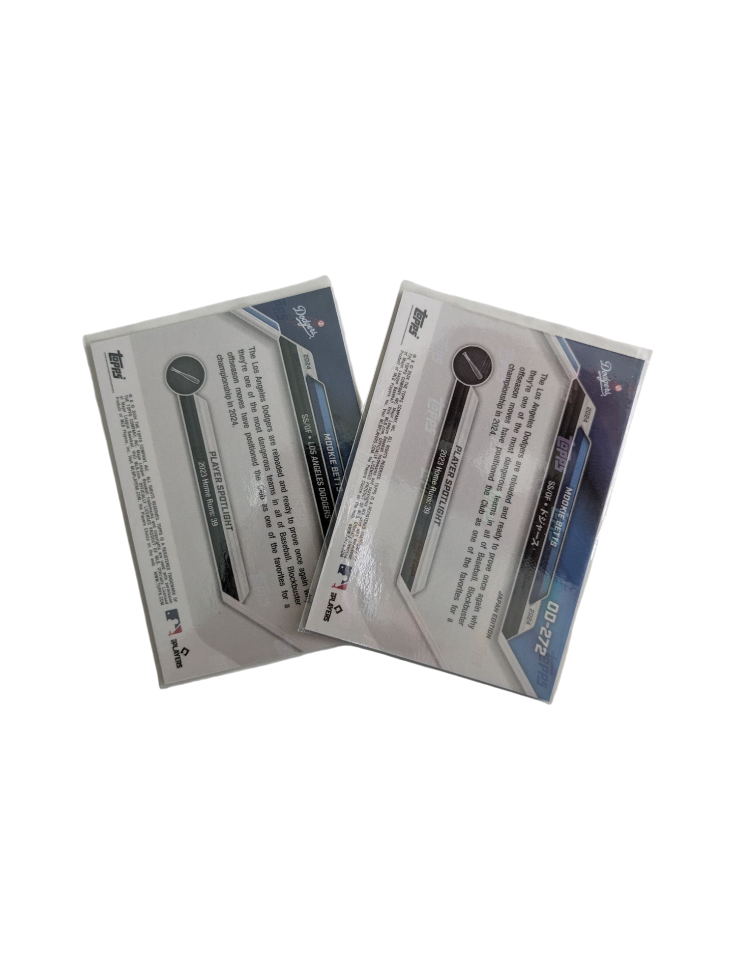 2024 Topps Now Los Angeles Dodgers Mookie Betts EN/JP Card