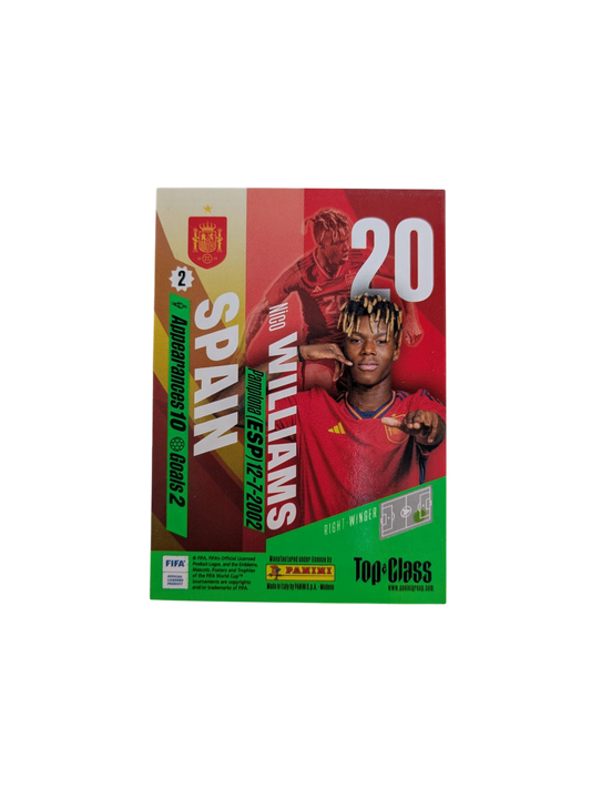 Panini Top Class Spain Nico Williams #98 Card