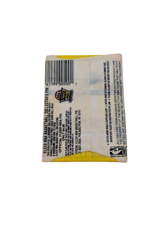 1990 Fleer Basketball Fifth Anniversary Edition Player Photo Cards Pack