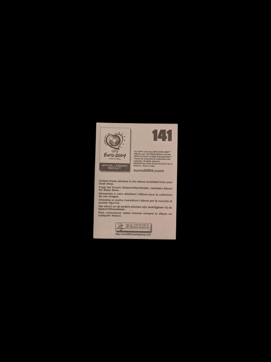 UEFA Euro 2004 Portugal Football Switzerland Murat Yakin Sticker