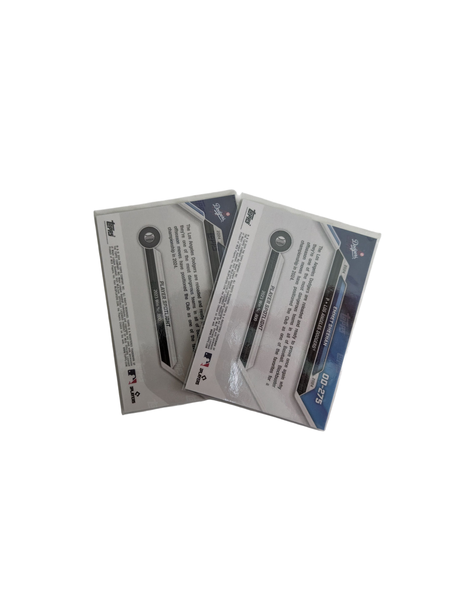 2024 Topps Now Los Angeles Dodgers Emmet Sheehan Smith EN/JP Card