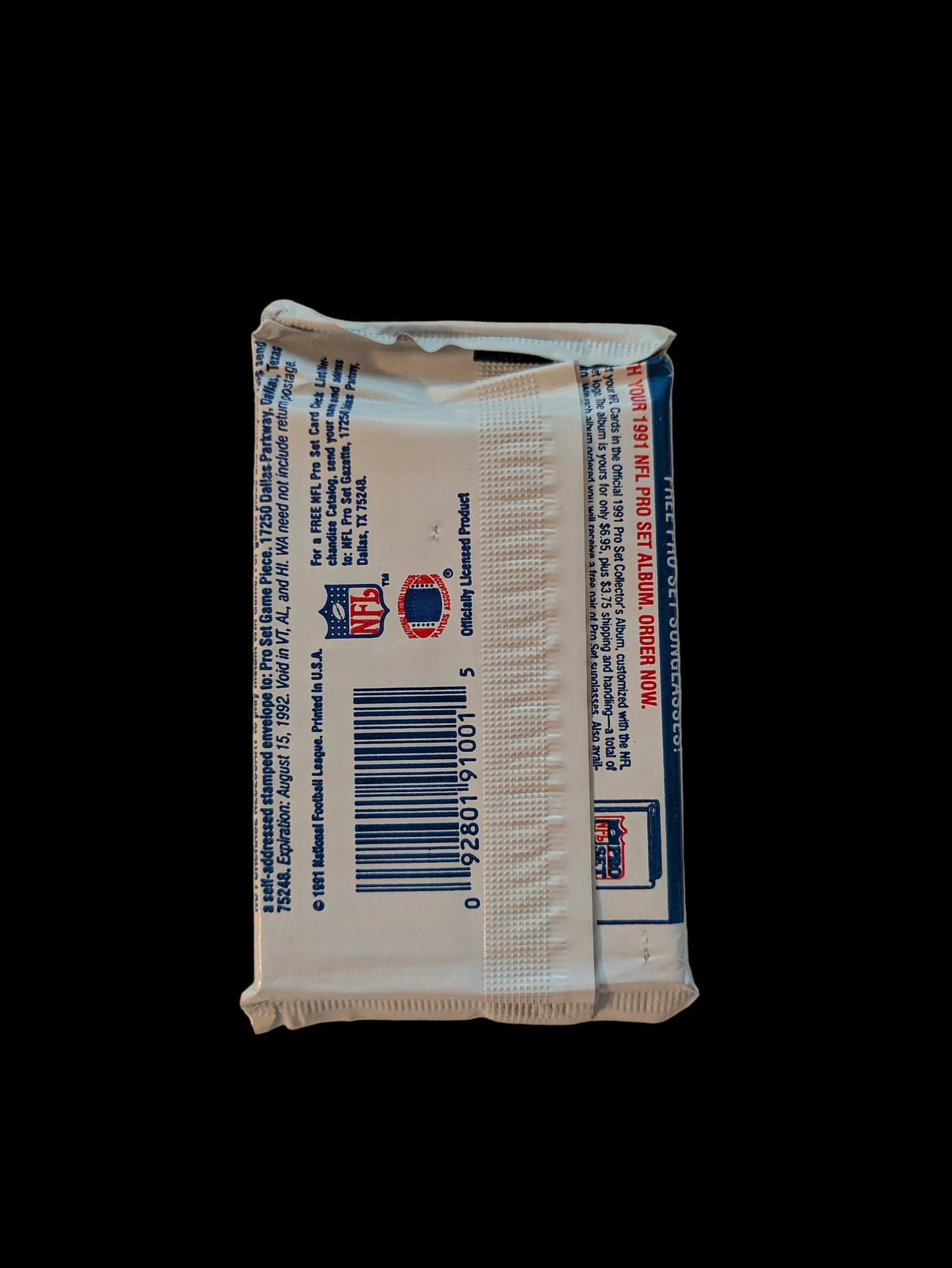 1991 Pro Set NFL Card Series 1 Pack