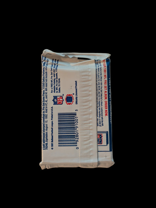 1991 Pro Set NFL Card Series 1 Pack