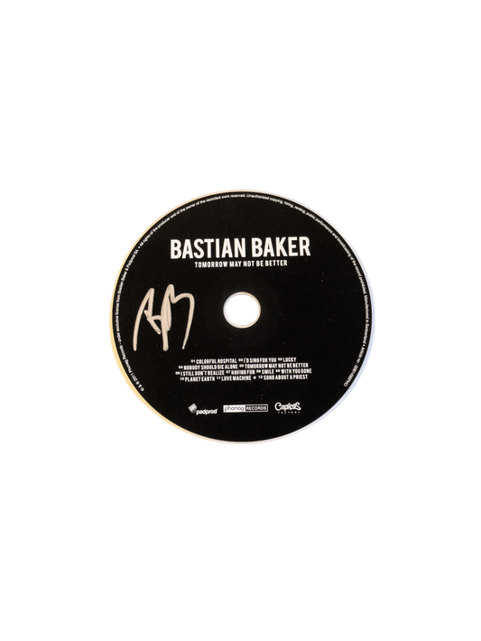 Swiss Singer Bastian Baker signed First Album Tomorrow May Not Be Better