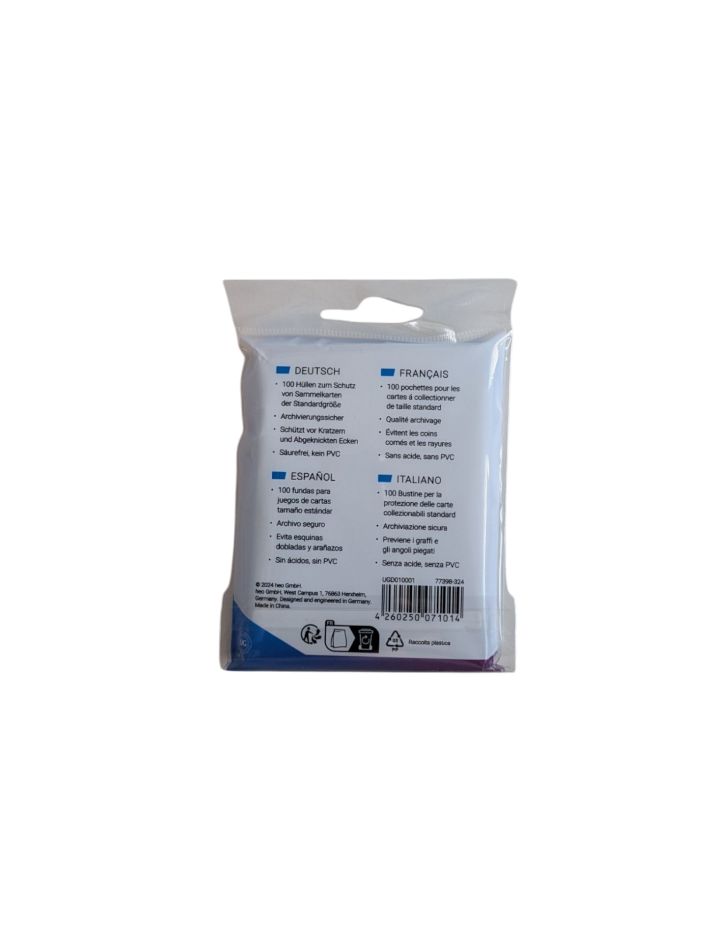 Ultimate Guard Classic Standard Card Premium Soft Sleeves