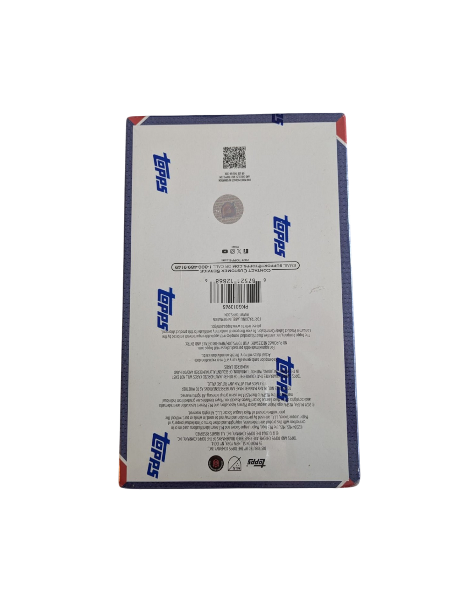 2024 Topps Chrome MLS Football Hobby Box