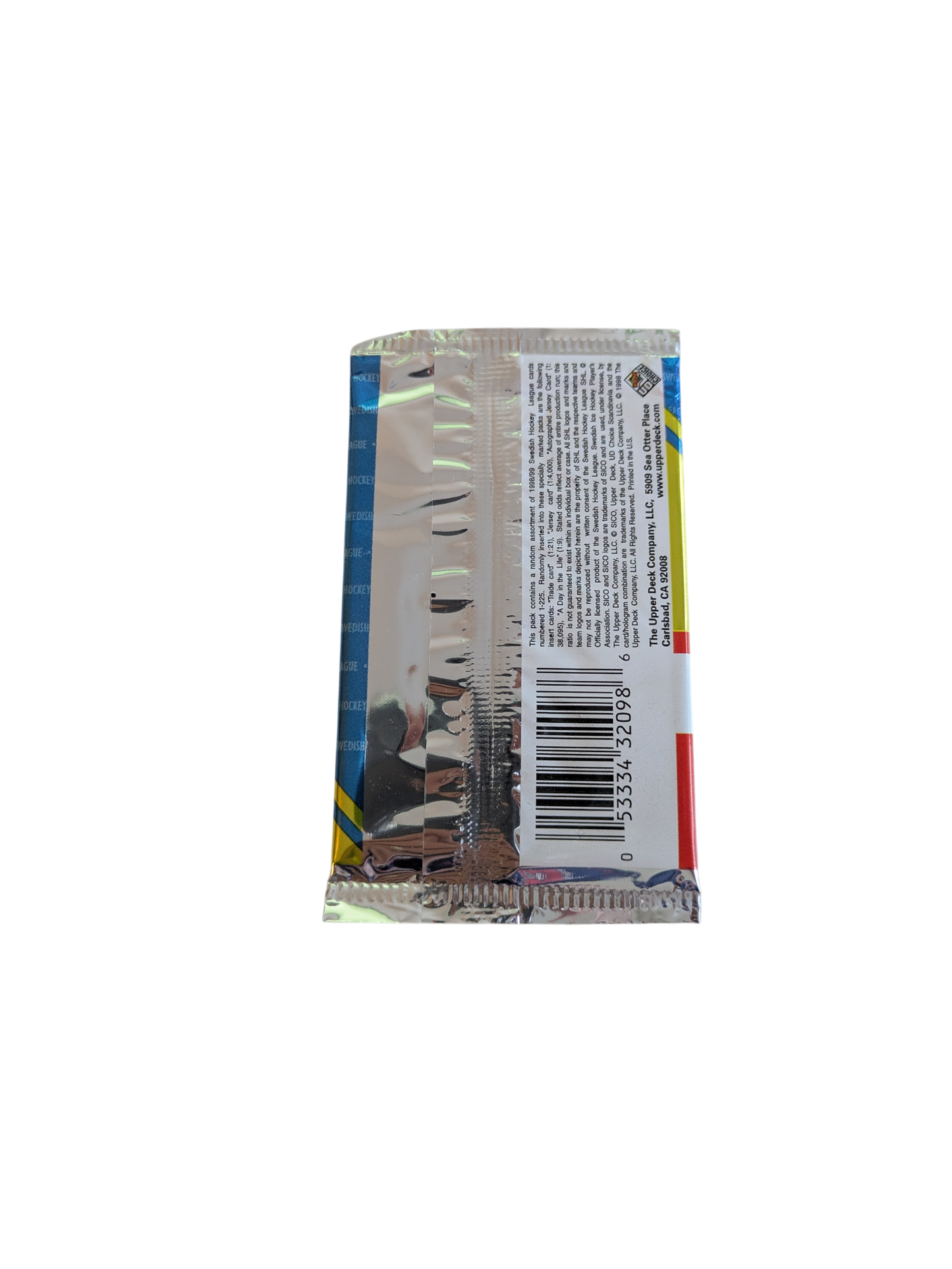 1998 Upper Deck Choice Swedish Hockey League SHL Hobby Pack