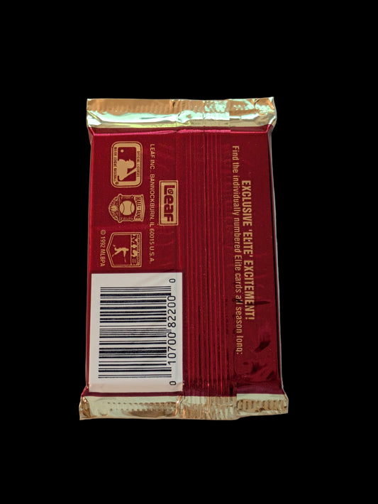 1992 Donruss MLB Baseball Series 2 Trading Cards Pack