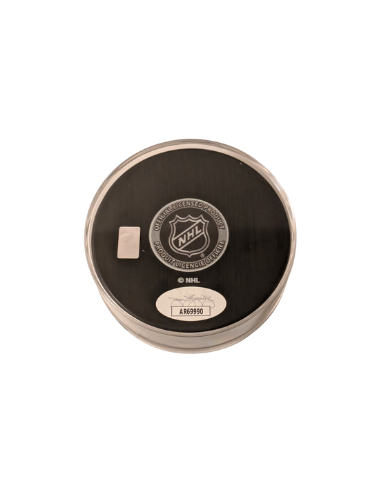 Columbus Blue Jackets Alexandre Texier signed NHL Puck