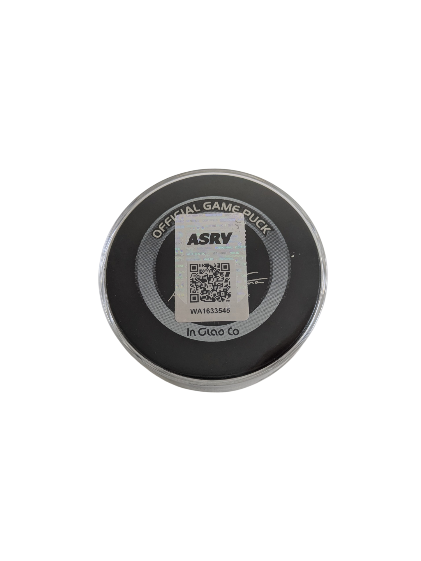 Jonas Siegenthaler signed NHL New Jersey Devils Puck