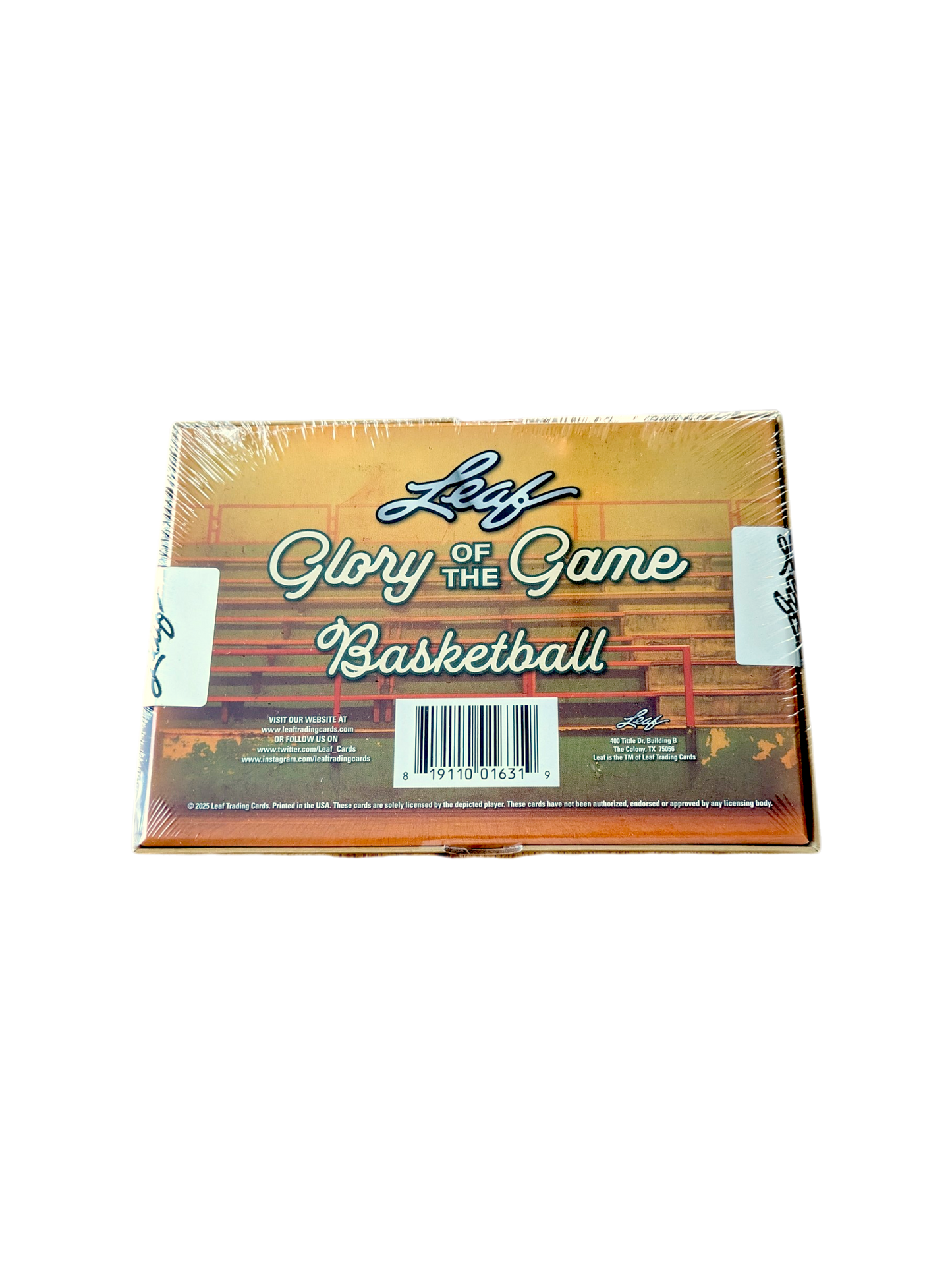 2025 Leaf Glory of The Game Basketball Hobby Box