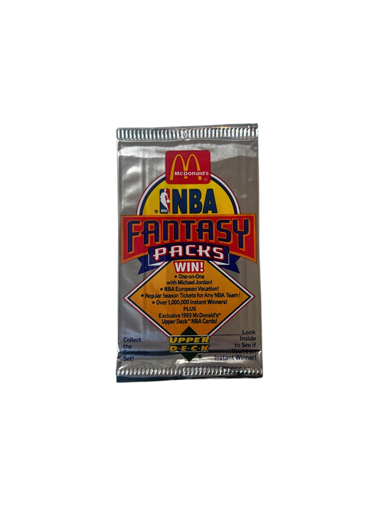 1992 NBA McDonald's Superstar Set & Fantasy Pack Bundle