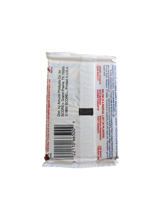 1990 Score NHL Hockey Premiere Edition Hobby Pack - Canadiens Cover