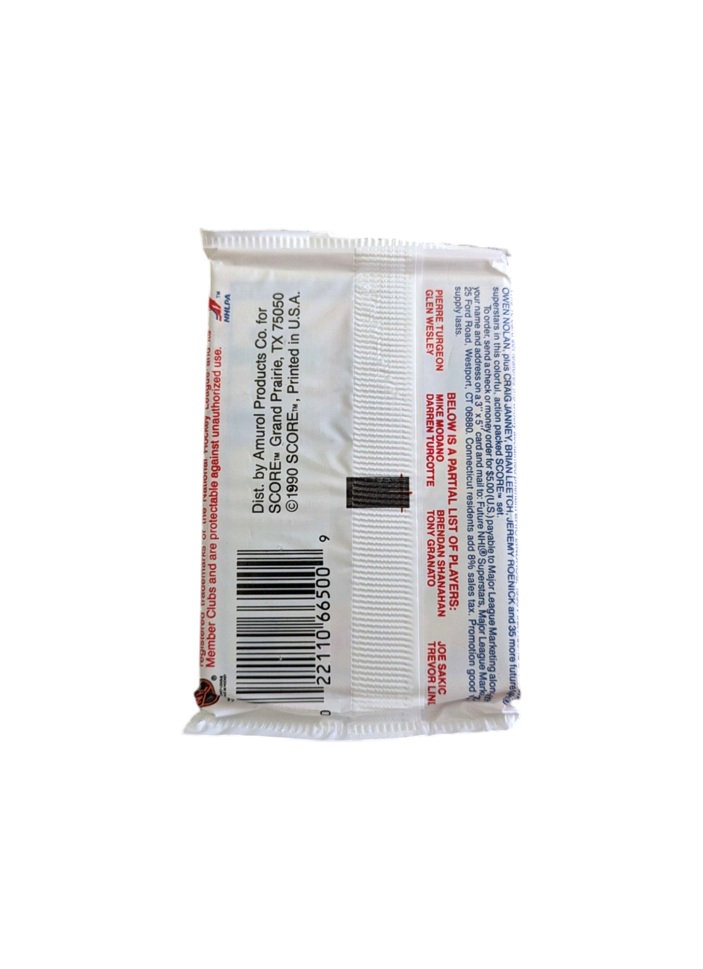 1990 Score NHL Hockey Premiere Edition Hobby Pack - Canadiens Cover