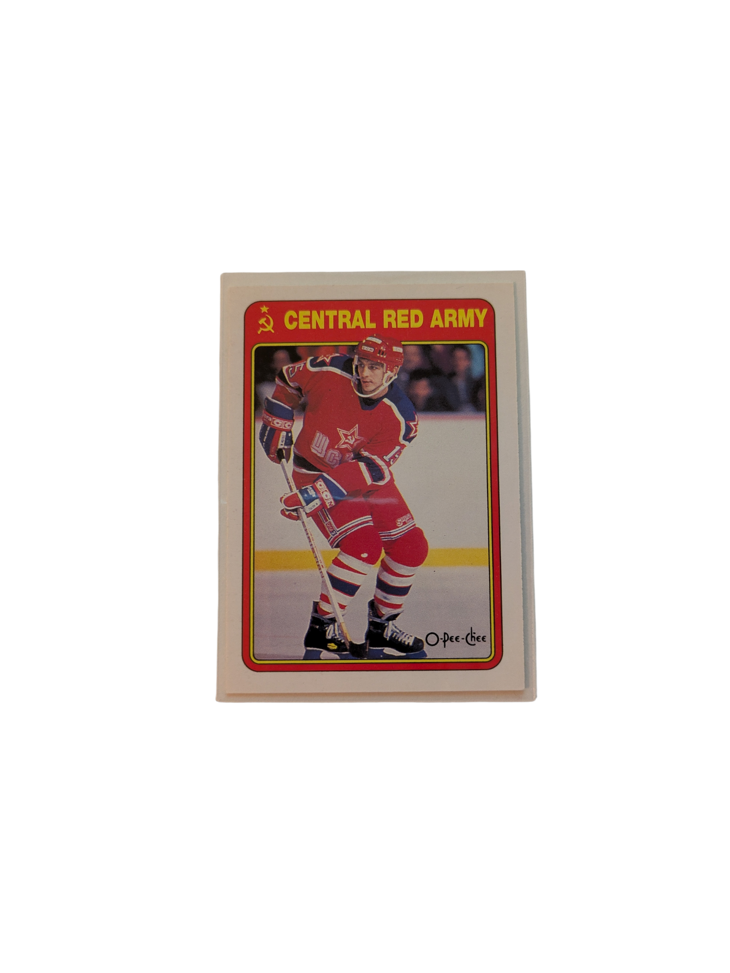 1990 O-Pee-Chee Soviet Central Red Army Bykov v Khomutov card Bundle