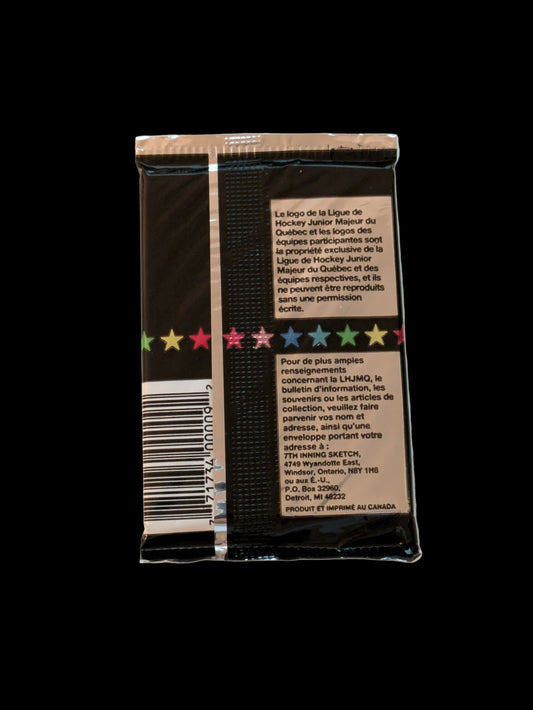 1990 7th Inning Ice Hockey Québec Collector's Cards Pack